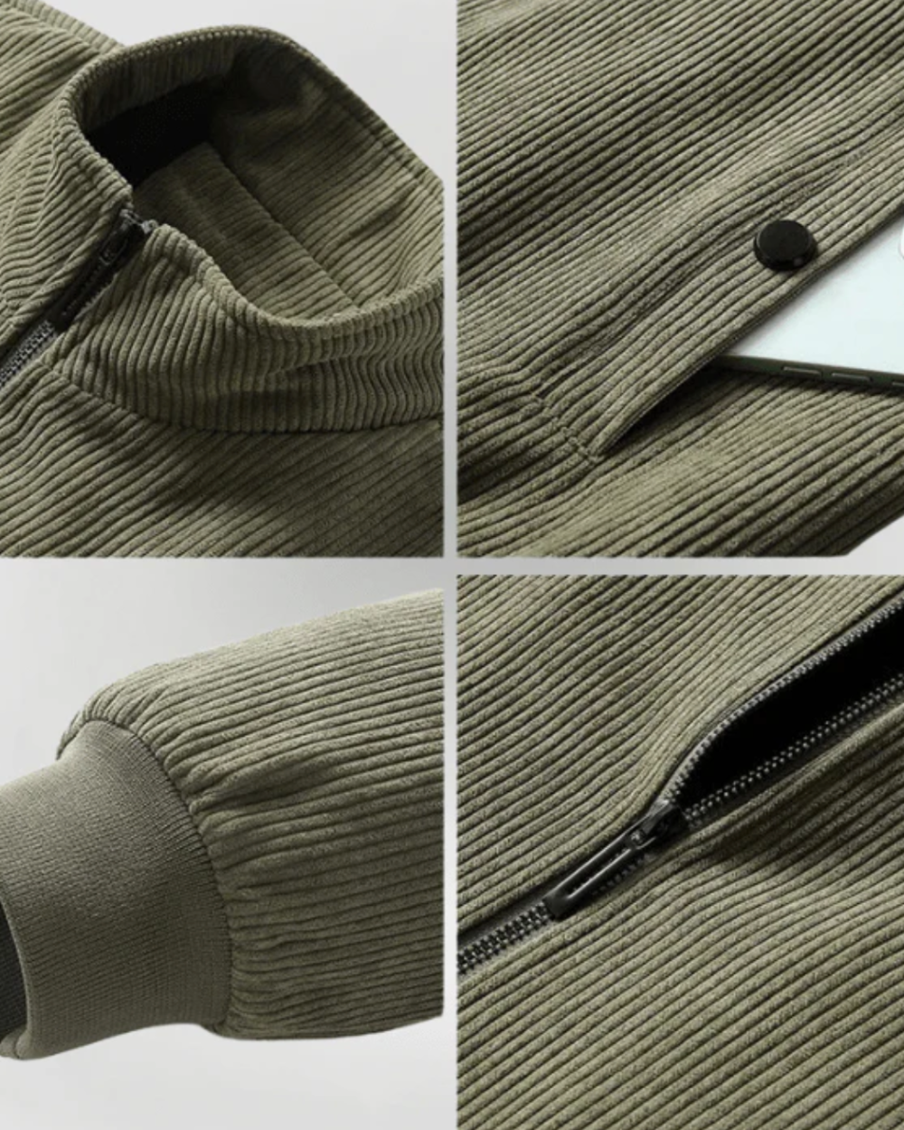 Cipresso gewatteerde jas