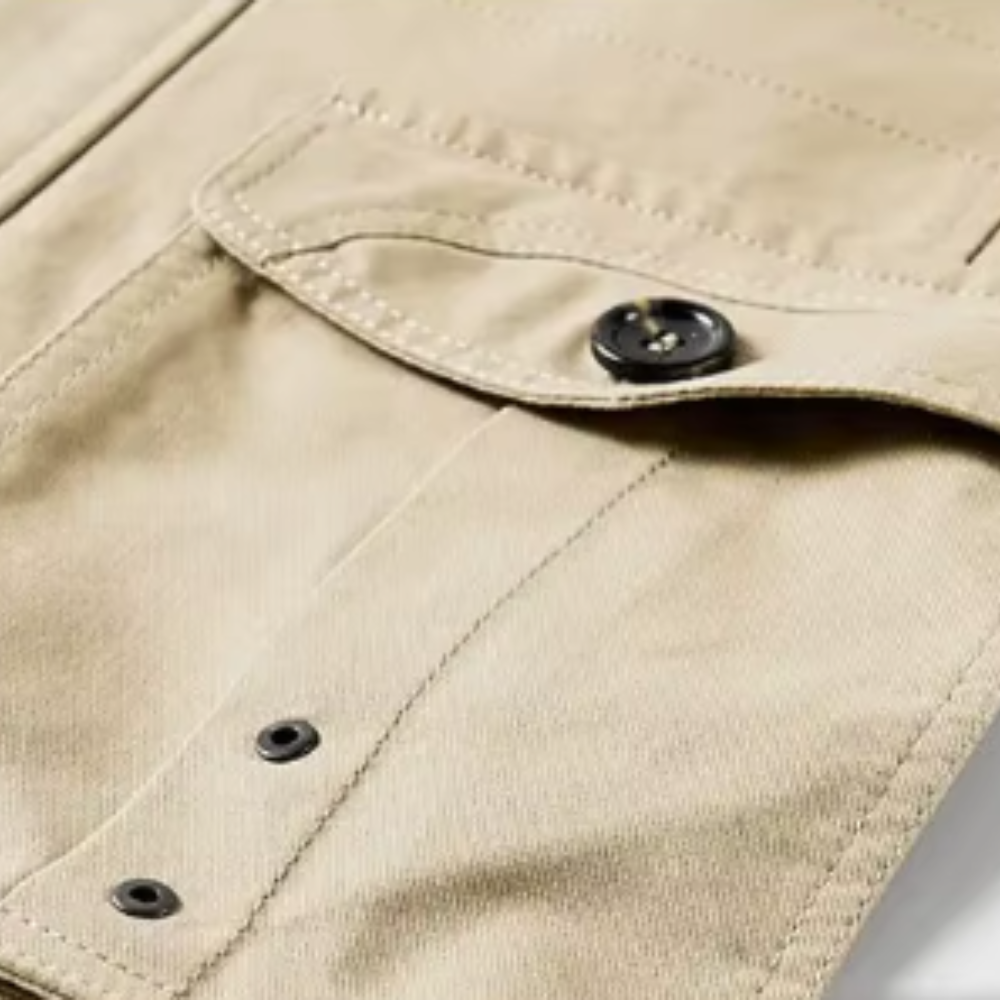 Elegante Jas met Meerdere Zakjes