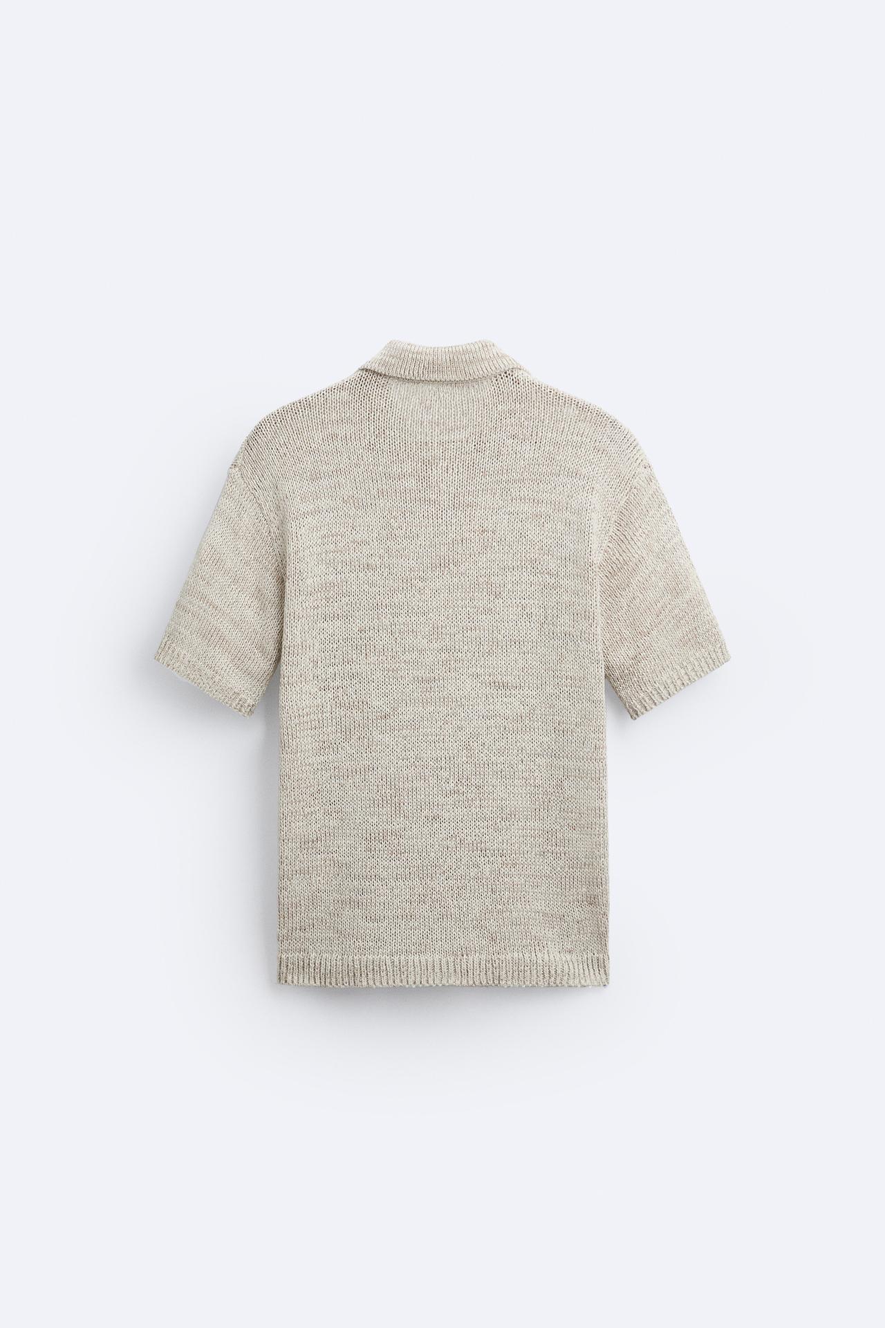 Old Money Knopfstrick Polo T-Shirt