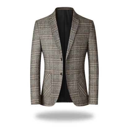 HERENBLAZER MET LUXE TEXTUUR
