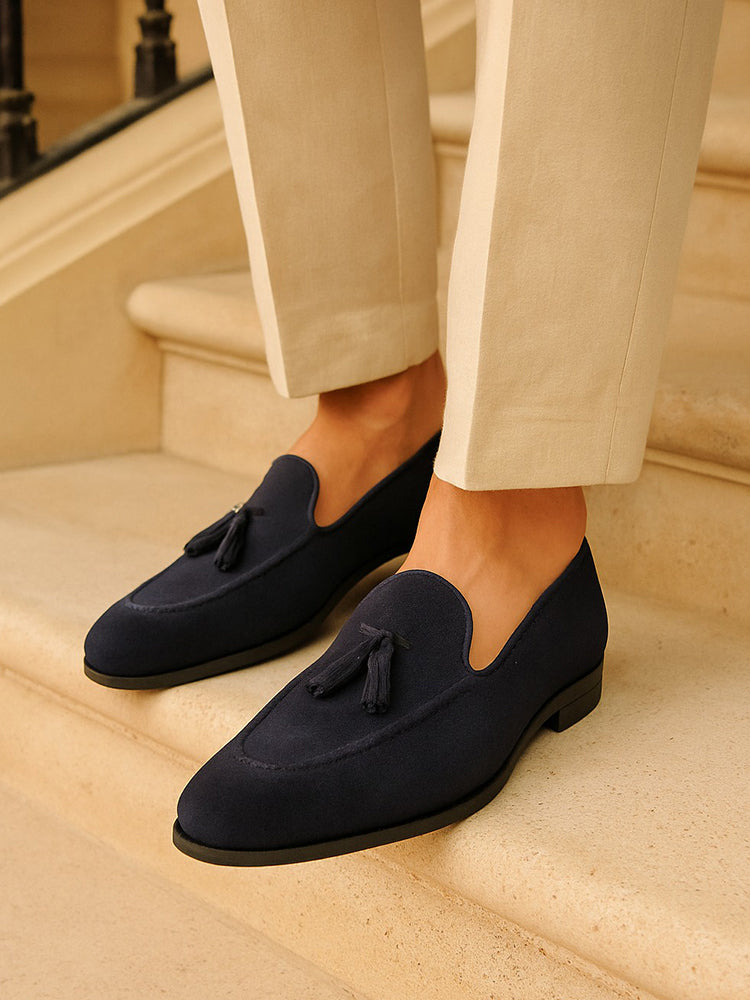 Tassel Suède Slippers