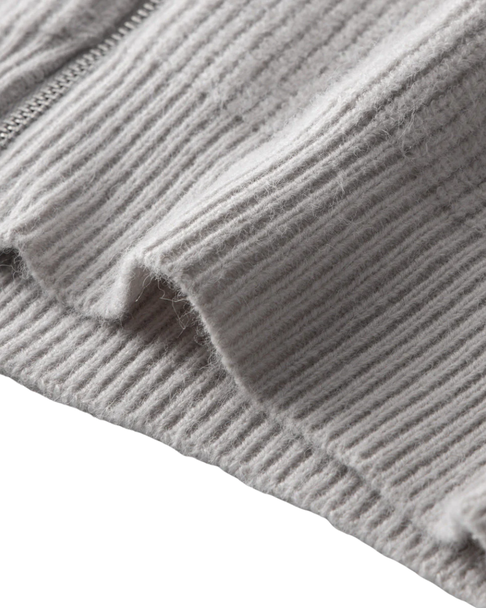 Vier Seizoenen Merino Wol Gevoerd Cardigan