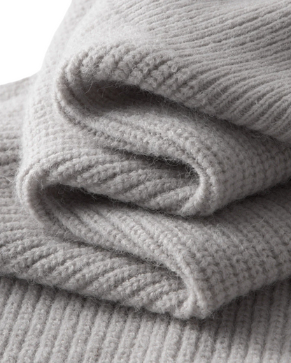 Vier Seizoenen Merino Wol Gevoerd Cardigan