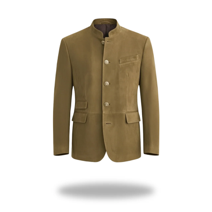 HEREN BLAZER MET ADEMEND VERMOGEN