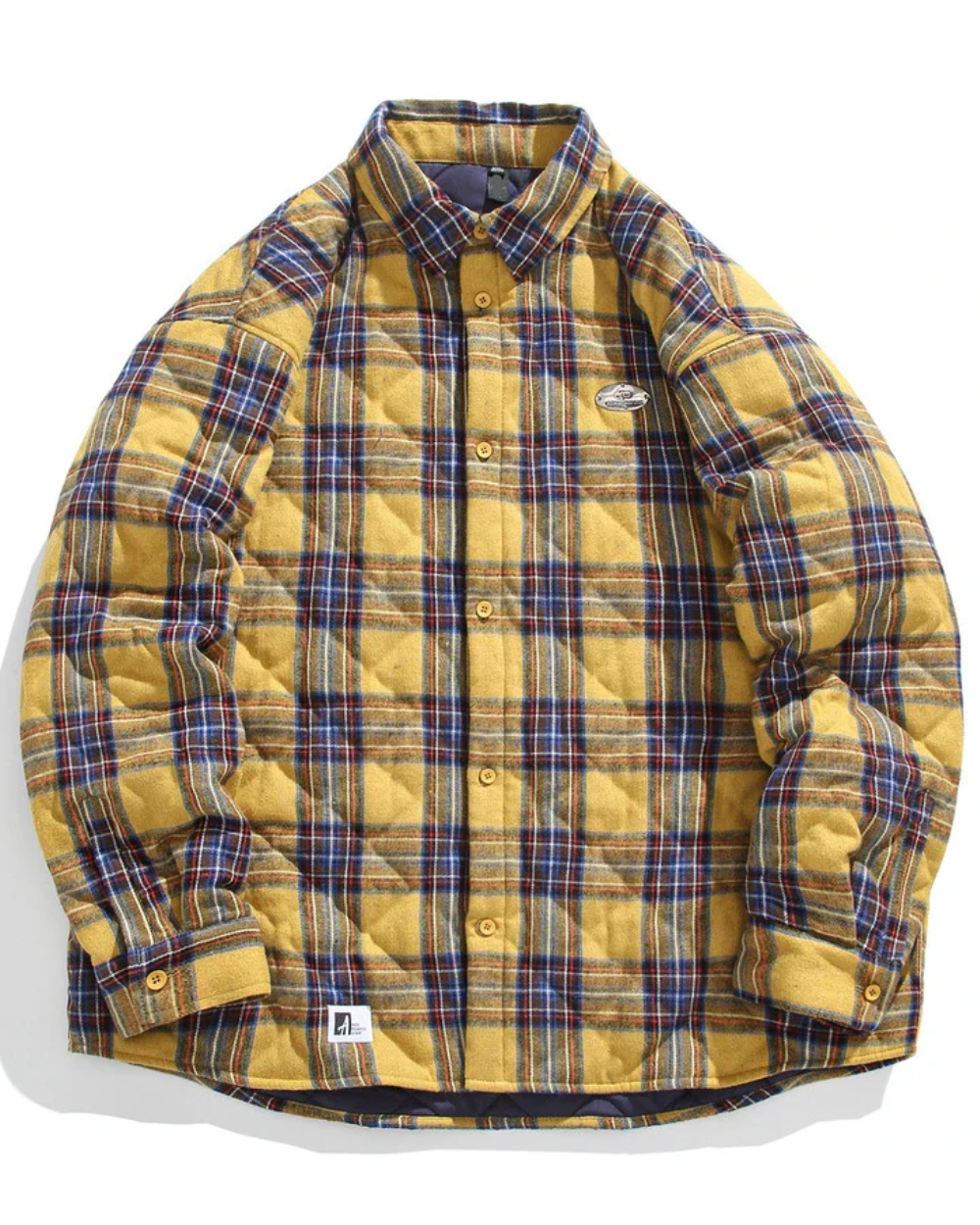 Vintage Katoenen Gewatteerde Jas