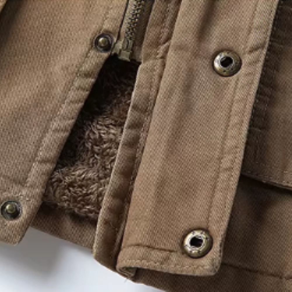 Casual Katoenen Winterjas