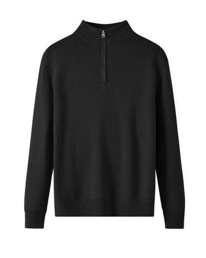Capri Merino Wol Zip Sweater