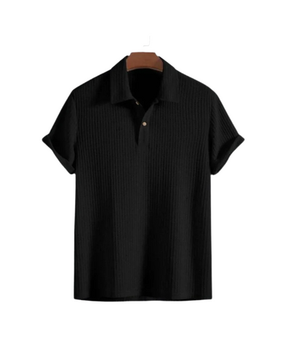 Old Money Shirt met korte mouwen