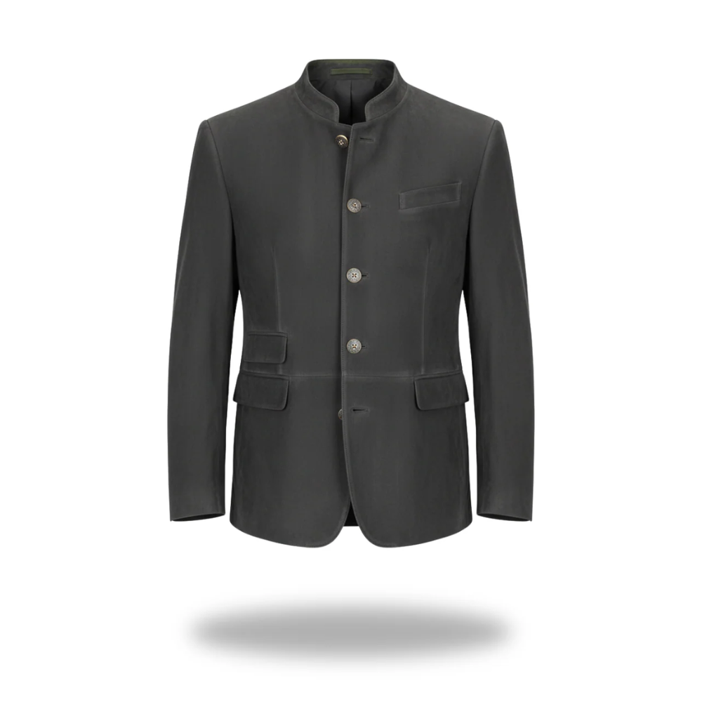 HEREN BLAZER MET ADEMEND VERMOGEN