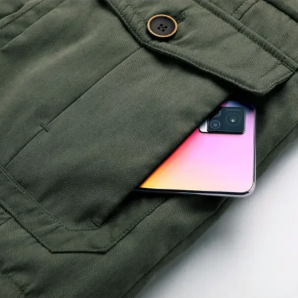 Elegante gewatteerde jas voor buiten