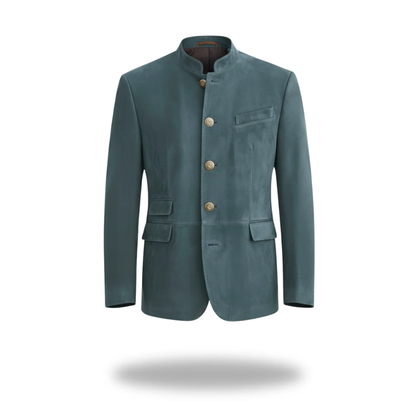 HEREN BLAZER MET ADEMEND VERMOGEN