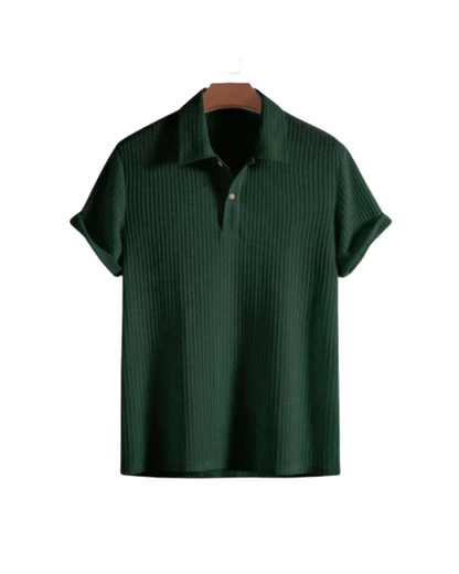 Old Money Shirt met korte mouwen