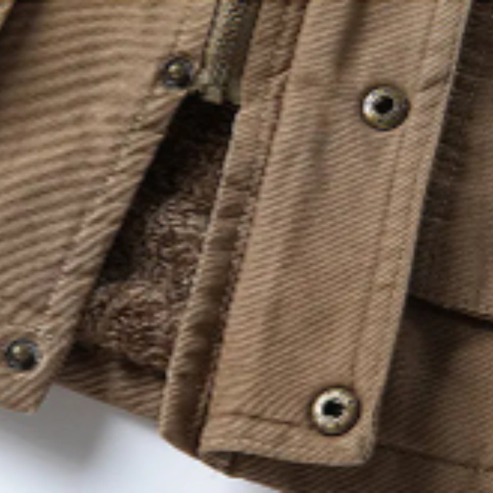 Elegante winddichte winterjas