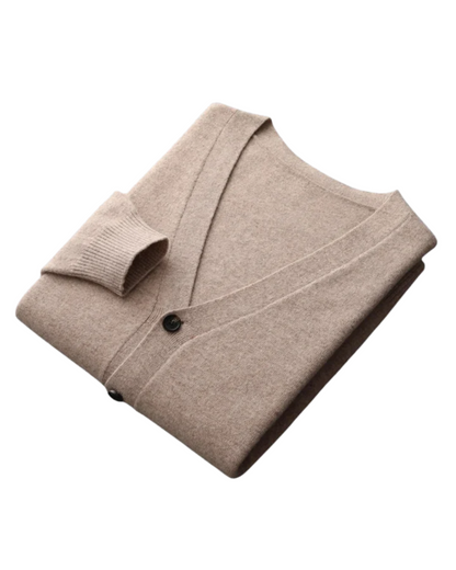 Faunus Merino Wol Gebreide Cardigan