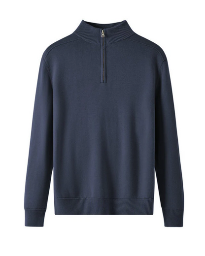 Capri Merino Wol Zip Sweater