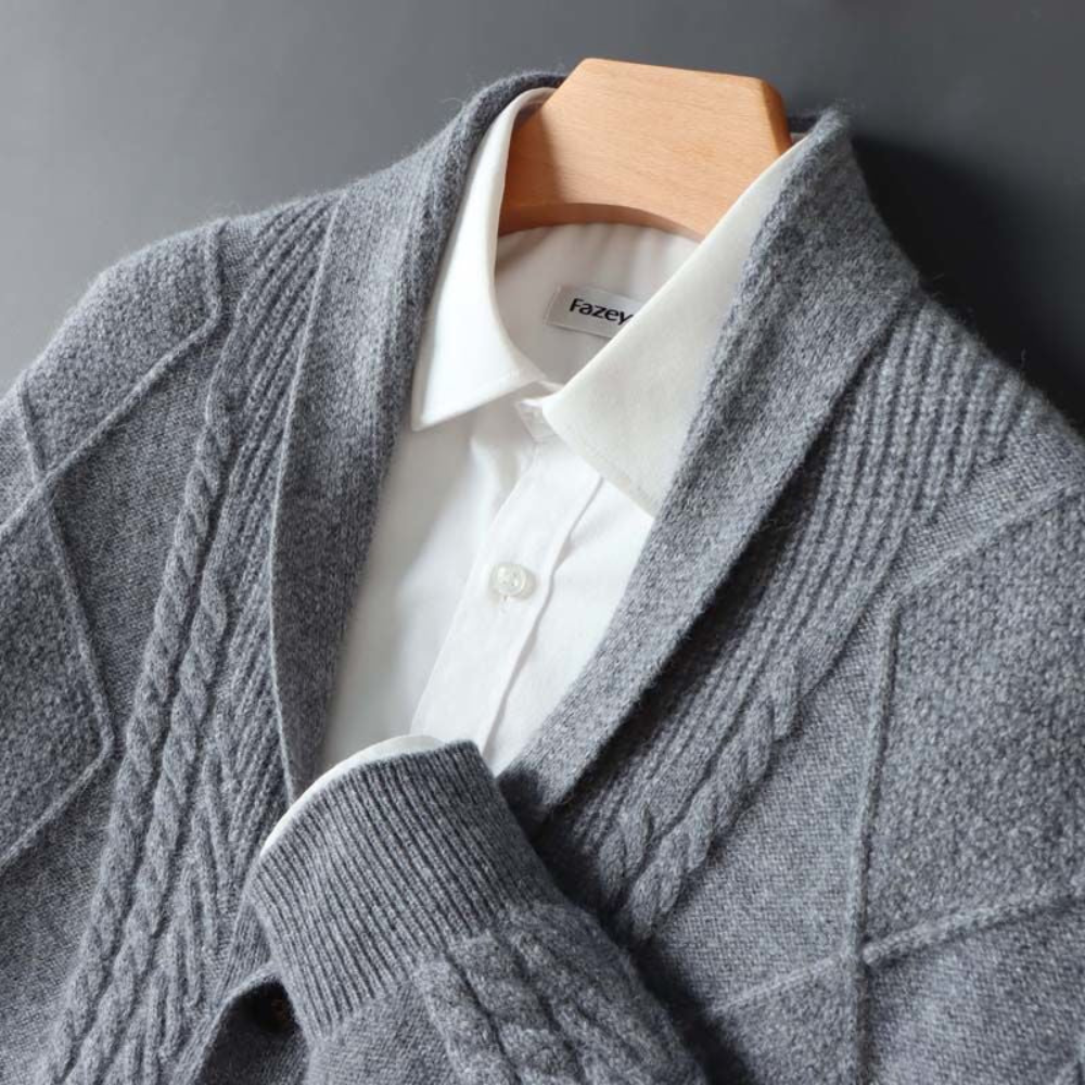 Savoca Merino Wol Cardigan