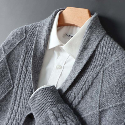 Savoca Merino Wol Cardigan