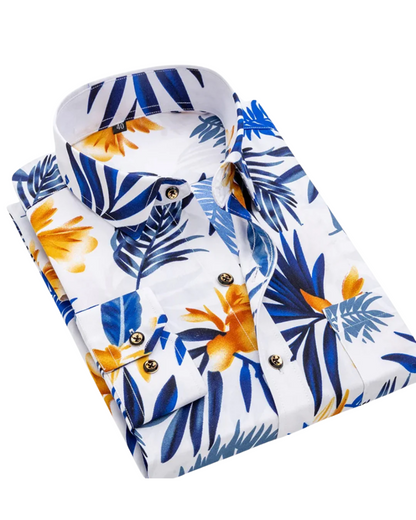 Givalli - Overhemd met nautische print