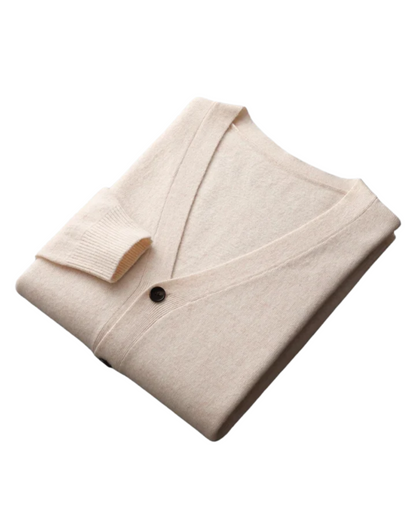 Faunus Merino Wol Gebreide Cardigan