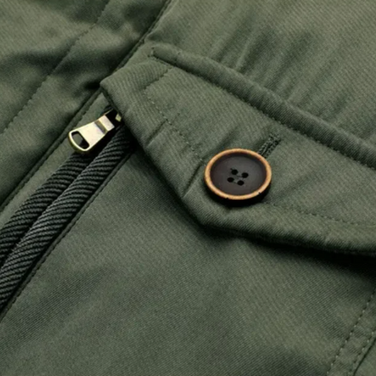 Elegante gewatteerde jas voor buiten