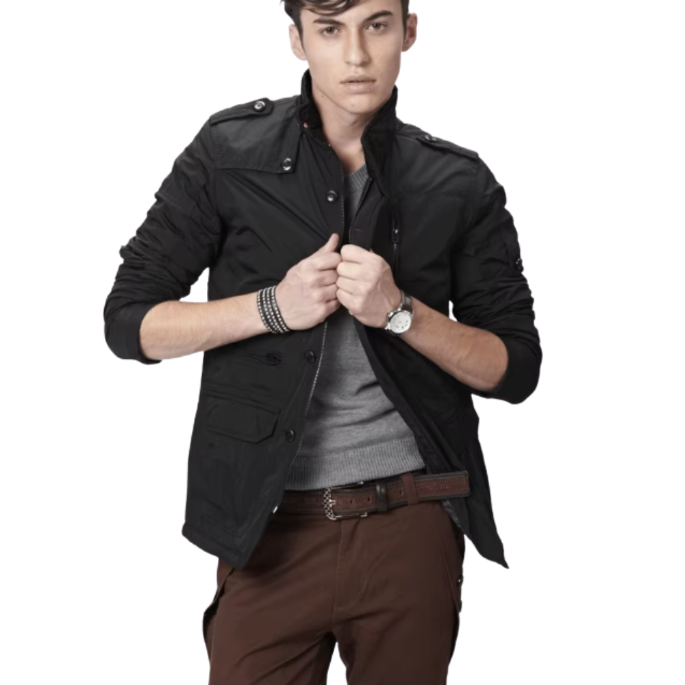 Elegante winddichte Jack