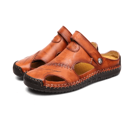 Chris™ | Orthopedische Leren Sandalen