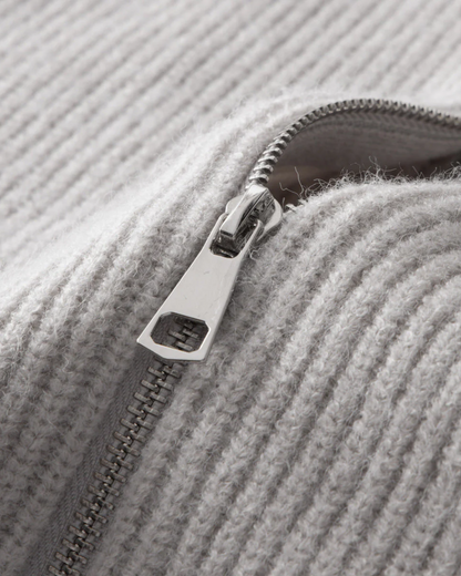 Vier Seizoenen Merino Wol Gevoerd Cardigan