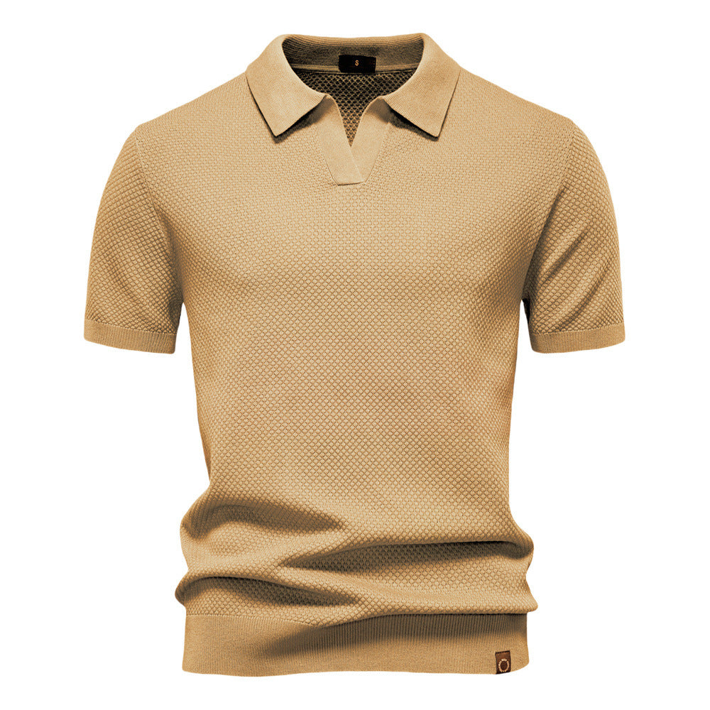 Mason – Gestructureerde Poloshirt