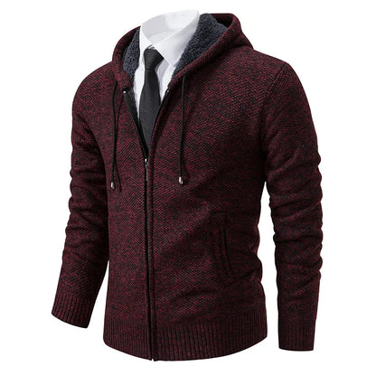 **Oskar™ | FLEECE CARDIGAN MET RIT**