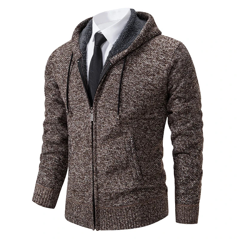 **Oskar™ | FLEECE CARDIGAN MET RIT**