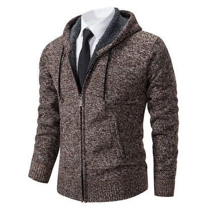 **Oskar™ | FLEECE CARDIGAN MET RIT**