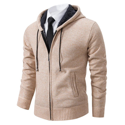 **Oskar™ | FLEECE CARDIGAN MET RIT**