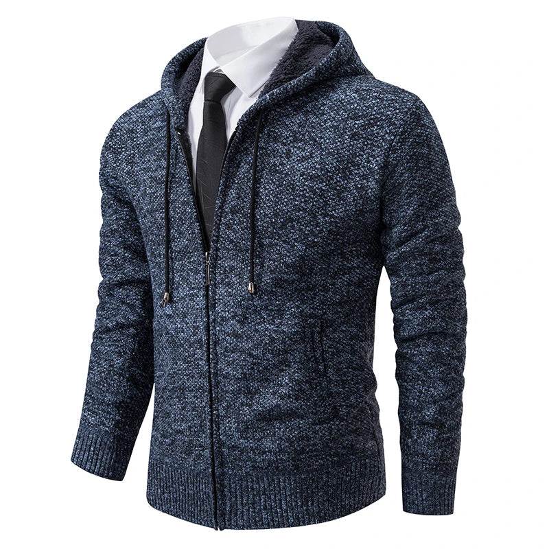 **Oskar™ | FLEECE CARDIGAN MET RIT**