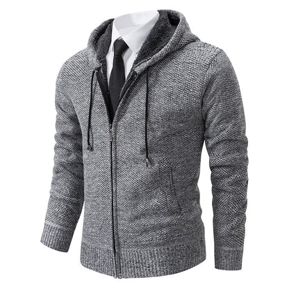 **Oskar™ | FLEECE CARDIGAN MET RIT**