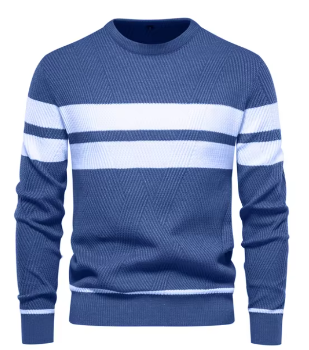 Sébastien™ | Bicolor Contrast Pullover