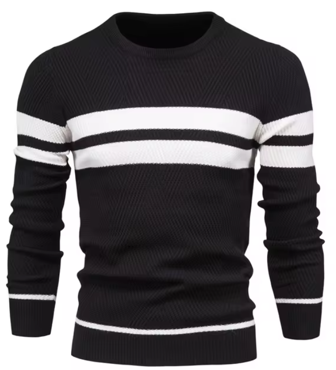 Sébastien™ | Bicolor Contrast Pullover