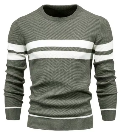 Sébastien™ | Bicolor Contrast Pullover