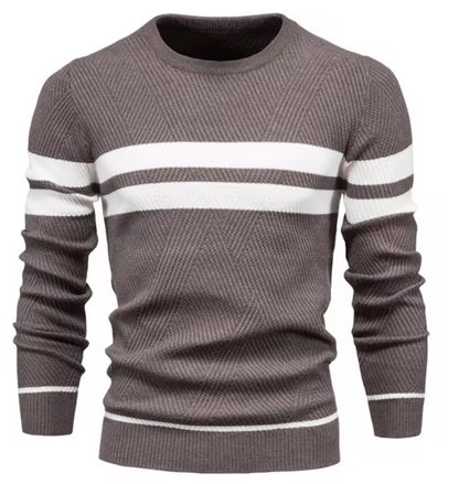 Sébastien™ | Bicolor Contrast Pullover