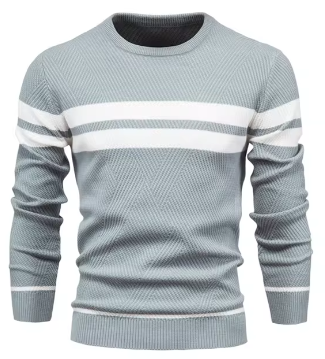 Sébastien™ | Bicolor Contrast Pullover