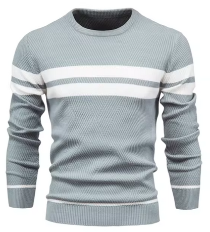 Sébastien™ | Bicolor Contrast Pullover
