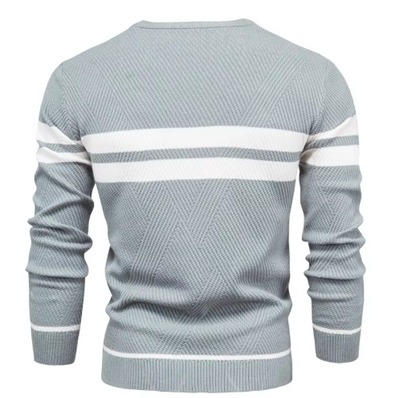 Sébastien™ | Bicolor Contrast Pullover