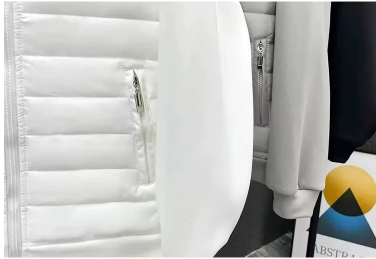 Elegante Katoenen Gewatteerde Jas