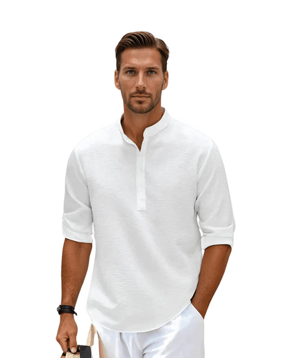 Poloshirt met lange mouwen