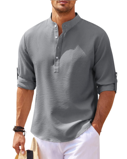 Poloshirt met lange mouwen