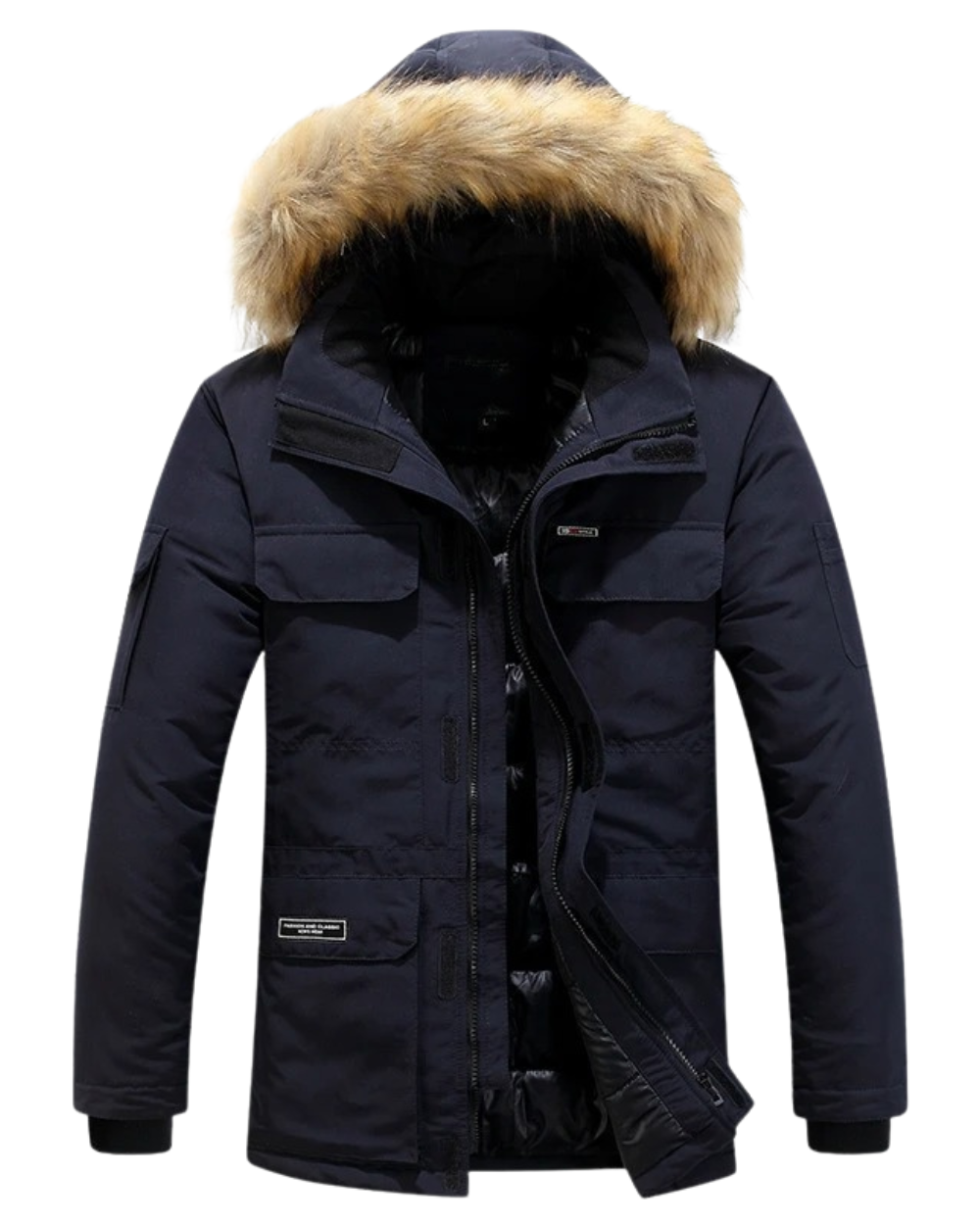 Elegante Heren Winterjas