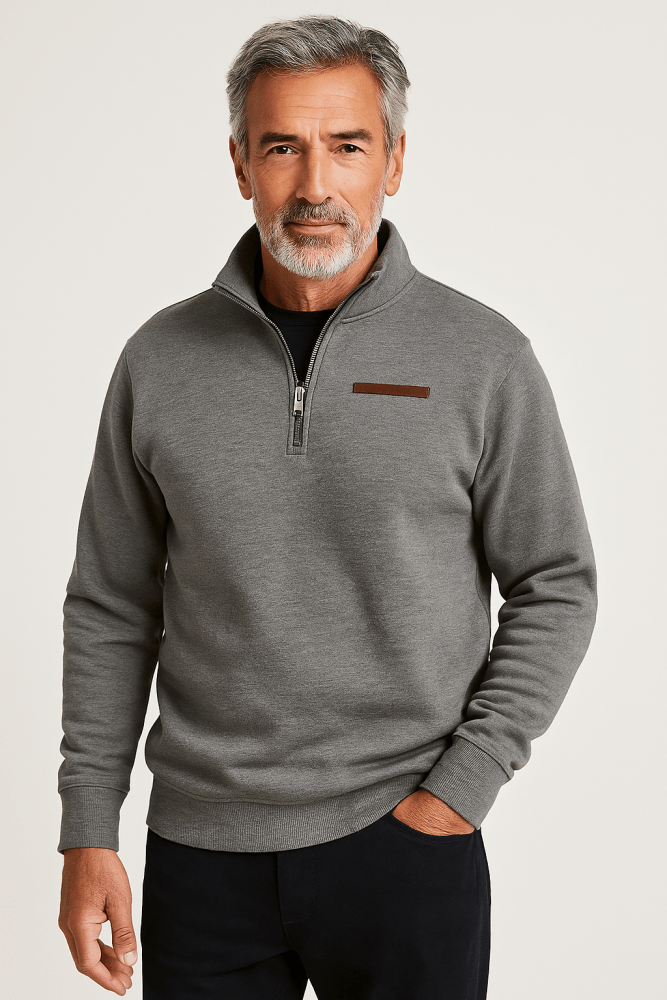 Adrien™ - Casual fleece sweatshirt voor heren