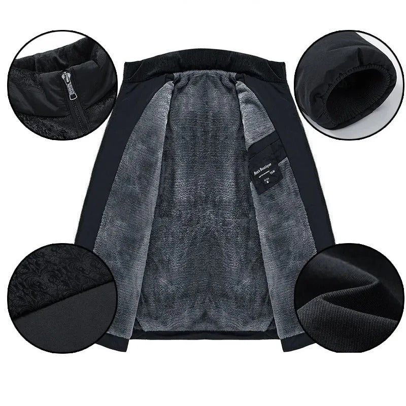 Elegante gewatteerde pufferjack