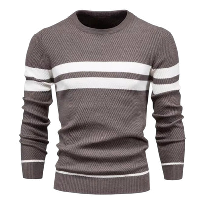 Sébastien™ | Bicolor Contrast Pullover