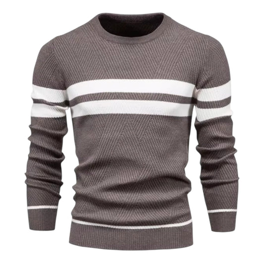 Sébastien™ | Bicolor Contrast Pullover
